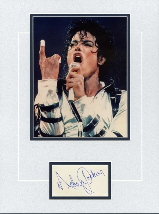 Michael Jackson autograph