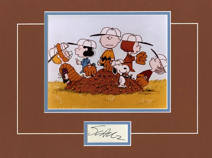 Charles Schulz autograph