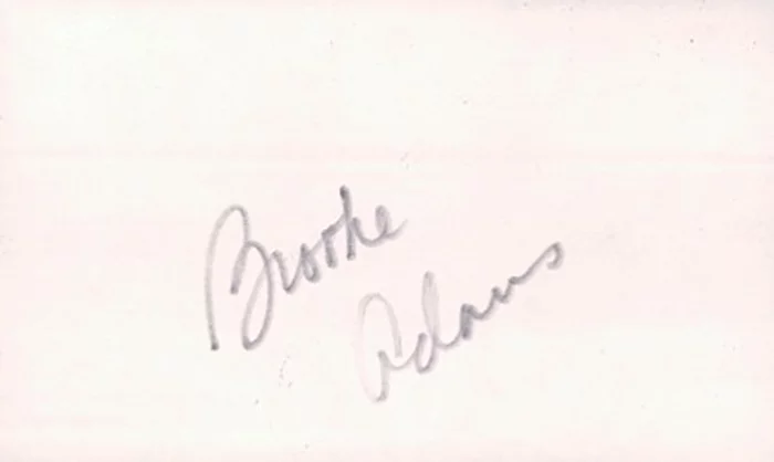 Brooke Adams autograph