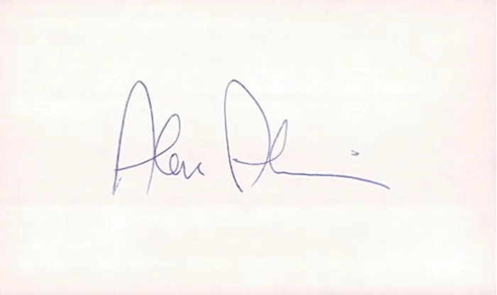 Alan Arkin autograph