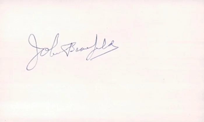 John Bromfield autograph
