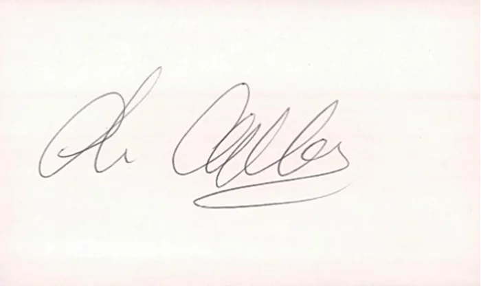 Charlie Callas autograph