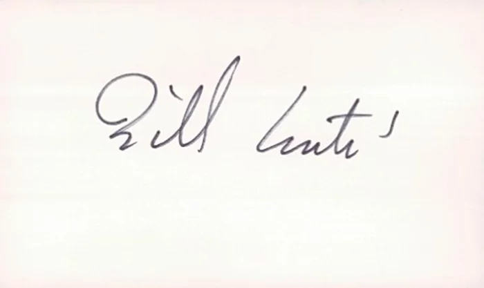 Bill Conti autograph