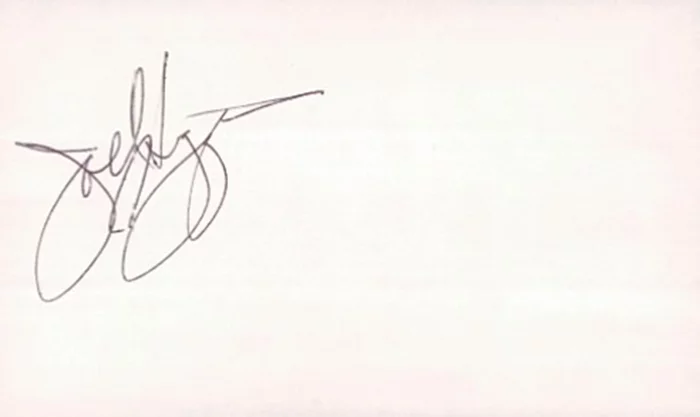 Joel Higgins autograph