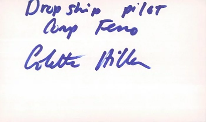 Colette Hiller autograph