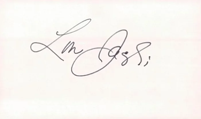 Lou Jacobi autograph