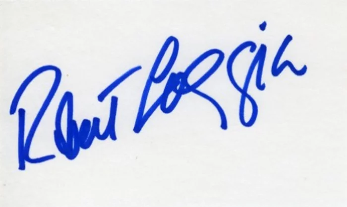Robert Loggia autograph