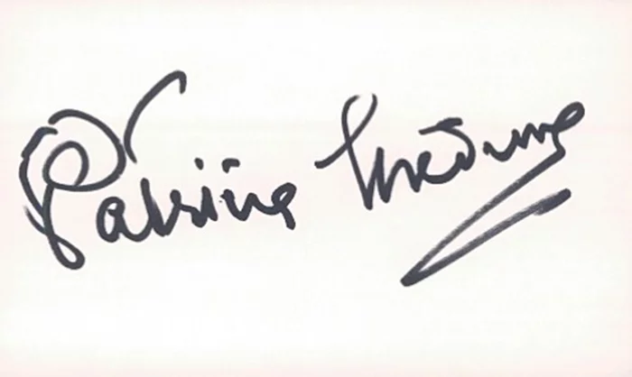 Patricia Medina autograph