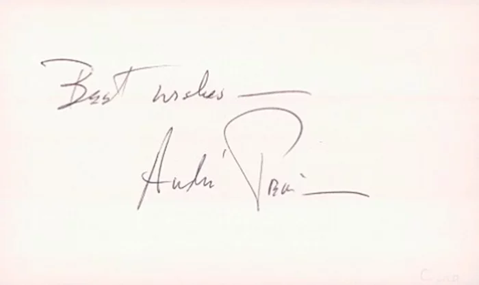 Andre Previn autograph