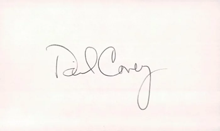 Richard O. Covey autograph