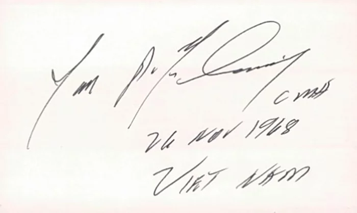 James Fleming autograph