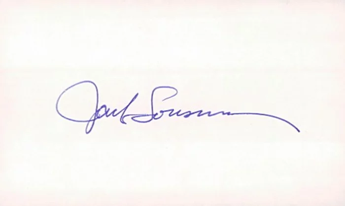 Jack Lousma autograph