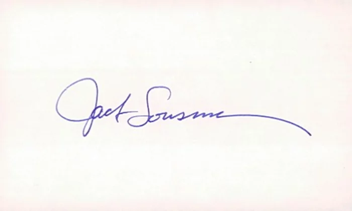 Jack Lousma autograph