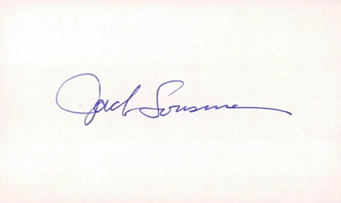 Jack Lousma autograph