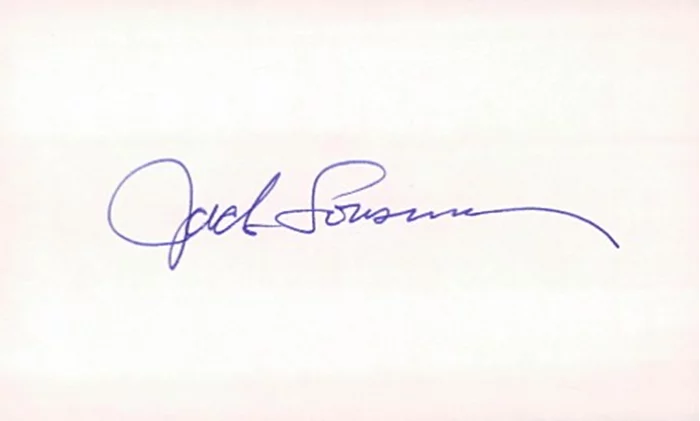 Jack Lousma autograph