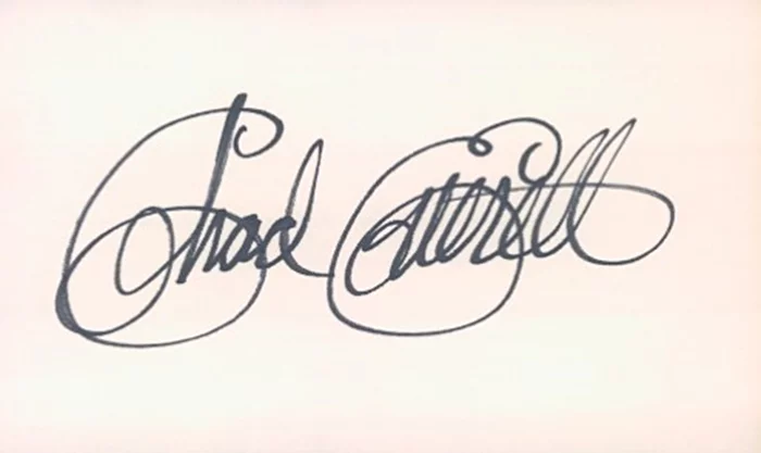Chad Everett autograph
