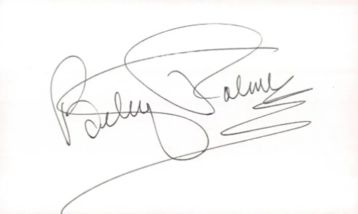 Betsy Palmer autograph