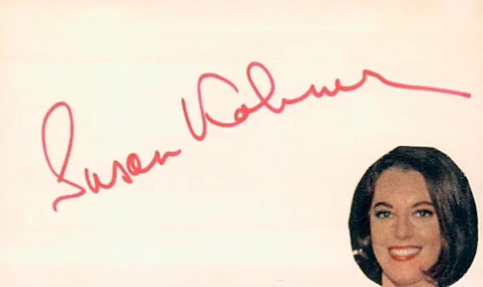 Susan Kohner autograph
