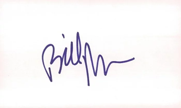 Bill Maher autograph