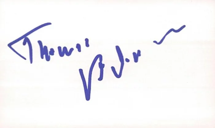 Thomas Kretschmann autograph