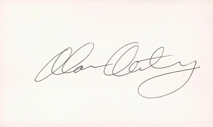 Alan Autry autograph