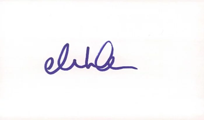 Oliver Hudson autograph
