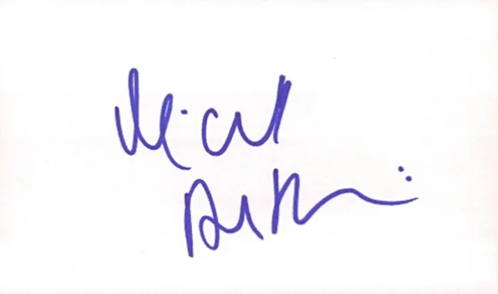 Michael Des Barres autograph