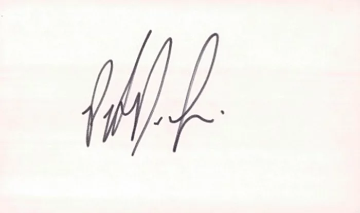 Peter DeLuise autograph