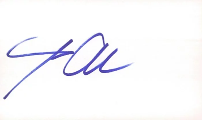Lance Bass autograph