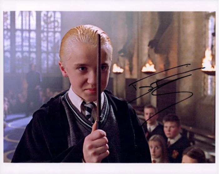 Tom Felton autograph