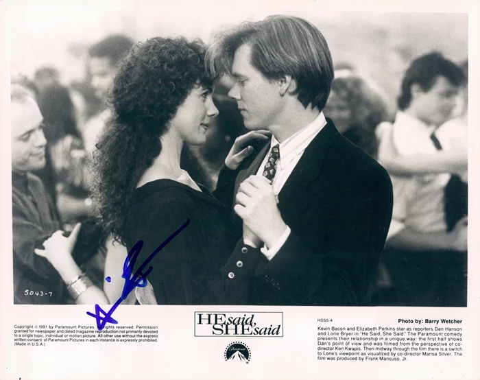 Kevin Bacon autograph