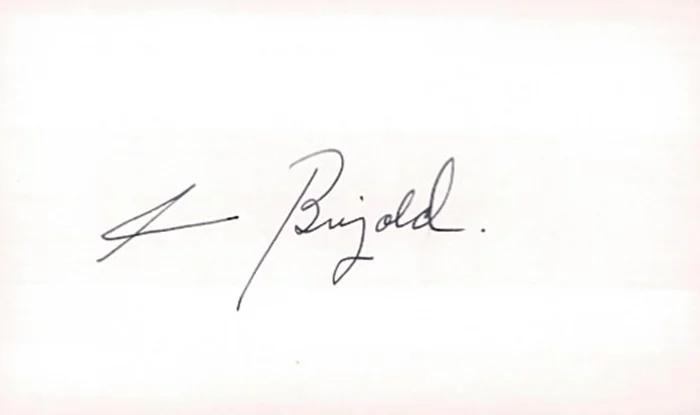 Genevieve Bujold autograph