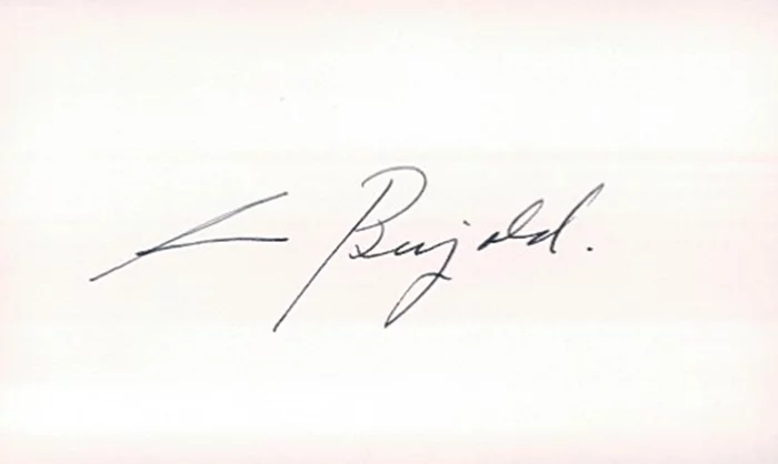 Genevieve Bujold autograph
