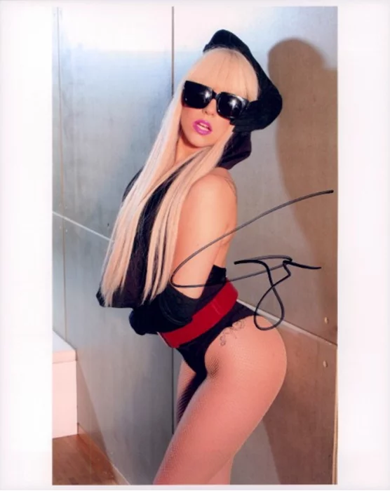 Lady GaGa autograph