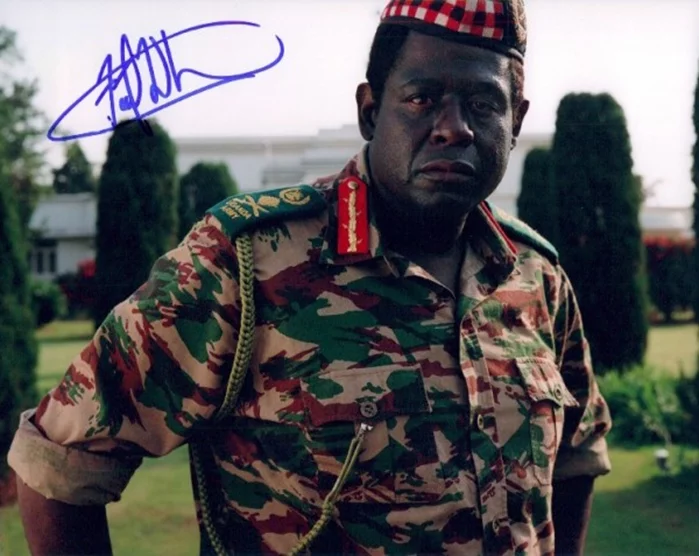 Forest Whitaker autograph