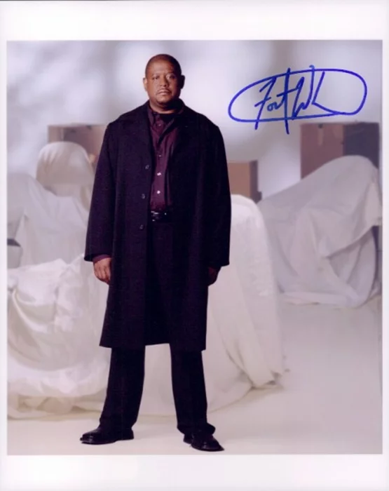 Forest Whitaker autograph