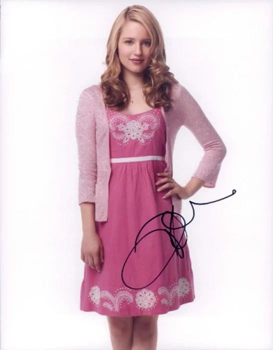 Dianna Agron autograph