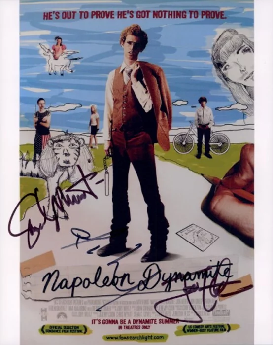 Napoleon Dynamite autograph