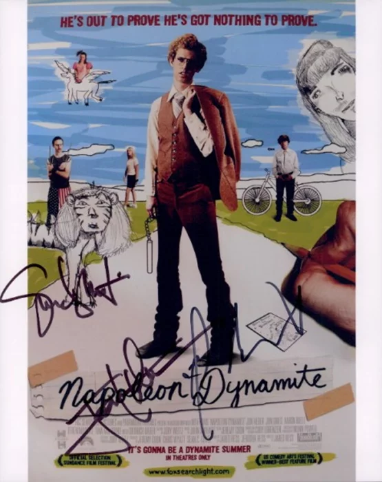 Napoleon Dynamite autograph