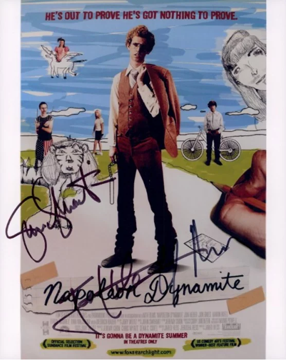 Napoleon Dynamite autograph