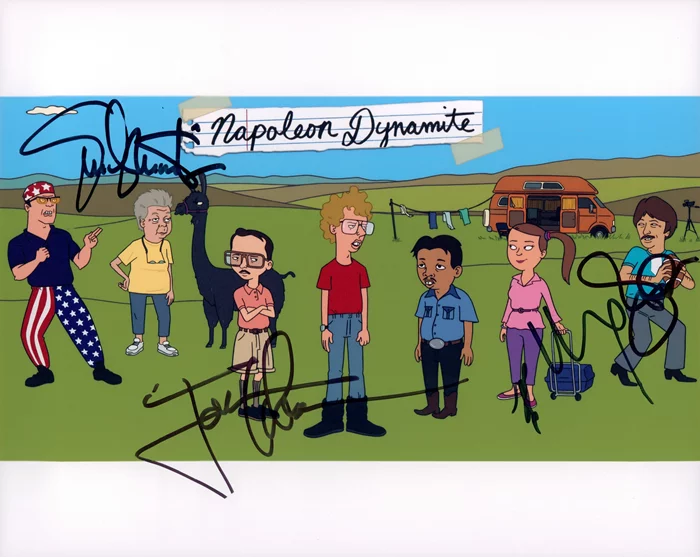 Napoleon Dynamite autograph