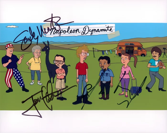 Napoleon Dynamite autograph