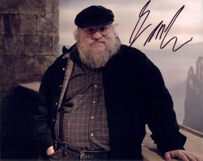 George R.R. Martin autograph
