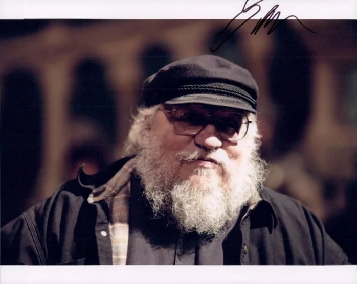 George R.R. Martin autograph