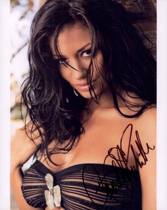 Candice Michelle autograph