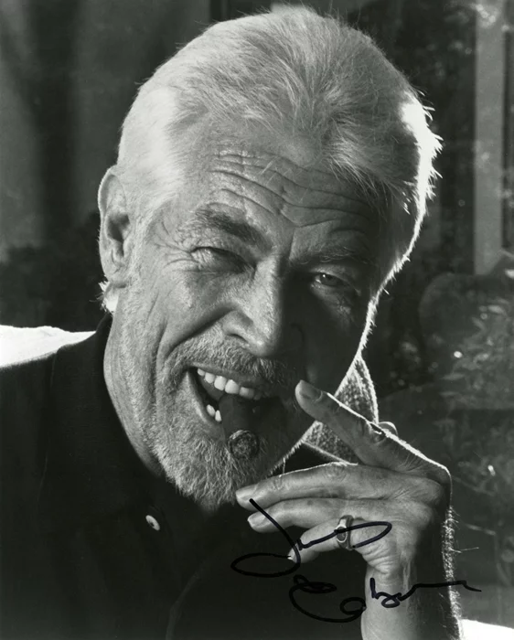 James Coburn autograph