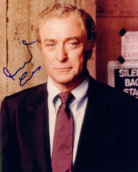 Michael Caine autograph