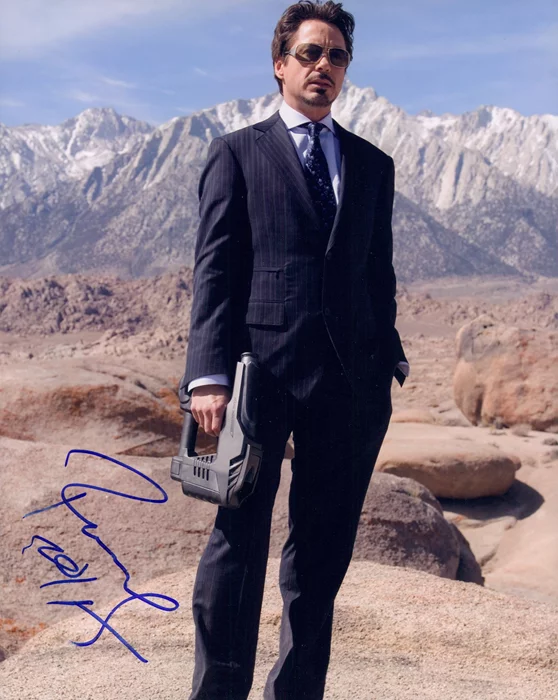 Robert Downey Jr. autograph