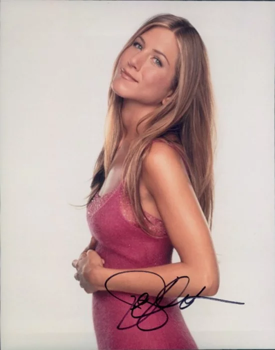 Jennifer Aniston autograph