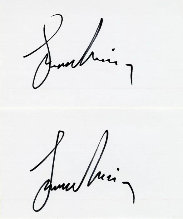 Leonard Nimoy autograph
